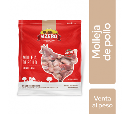 MOLLEJA DE POLLO CONGELADO PAQUETE