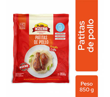 PATITAS EN PAQUETE X 850 GRAMOS